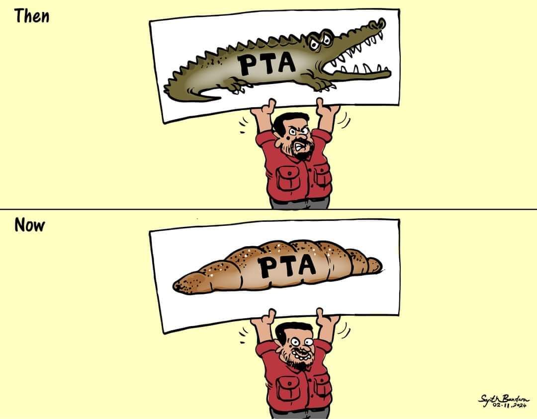 எதிர்த்தரப்பாக கசத்த பயங்கரவாத தடைச்சட்டம்; ஆளுந்தரப்பாக ஜே.வி.பி.க்கு இனிக்கிறது; இதுதான் மாற்றம்?