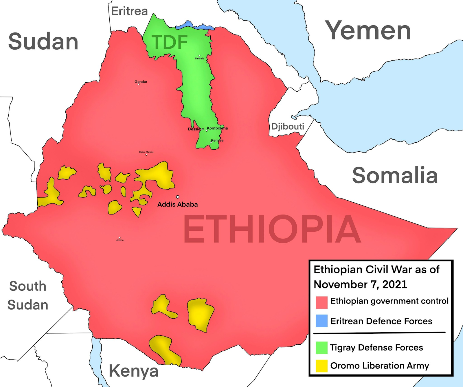 உலக வல்லரசுகளின் போட்டி அரசியலுக்குள் எதியோப்பிய உள்ளக மோதல் மாறுகிறதா?